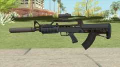 Bullpup Rifle (Three Upgrades V5) Old Gen GTA V для GTA San Andreas
