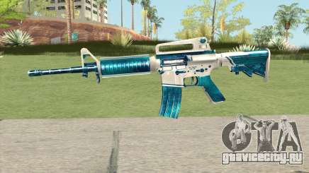 M4A1 (Winter Warrior) для GTA San Andreas