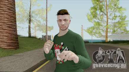 Male Skin (New Year) GTA V Online для GTA San Andreas