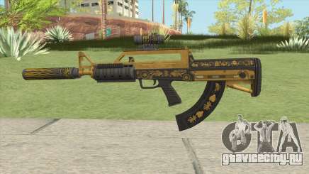 Bullpup Rifle (Two Upgrades V12) Main Tint GTA V для GTA San Andreas