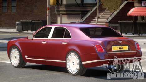 Bentley Mulsanne V1.0 для GTA 4