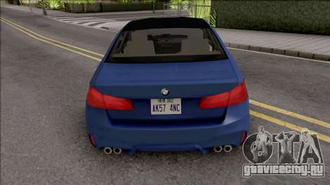 BMW M5 F90 2018 Blue для GTA San Andreas