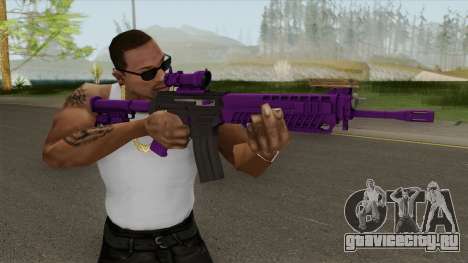 SG-553 Purple (CS:GO) для GTA San Andreas