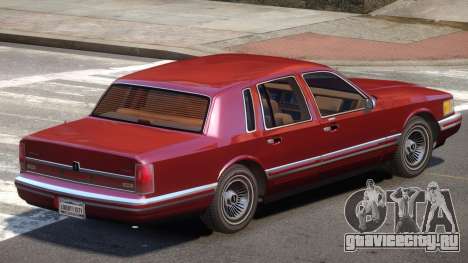 Lincoln Town Car V1.0 для GTA 4