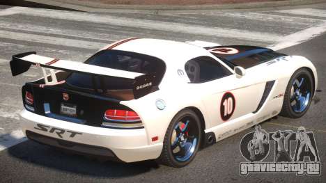 Dodge Viper SRT Spec PJ для GTA 4