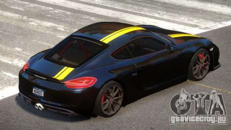 Porsche Cayman GT4 Black Edition для GTA 4