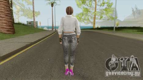 Lisa (White Outfit) для GTA San Andreas