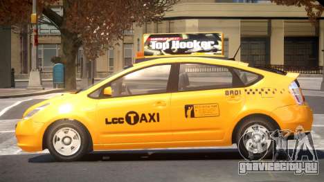 Toyota Prius 2 Taxi V1.1 для GTA 4