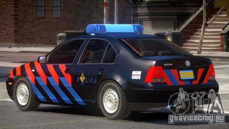 Volkswagen Bora Police V1.0 для GTA 4