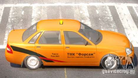 Lada Priora Taxi V1.0 для GTA 4