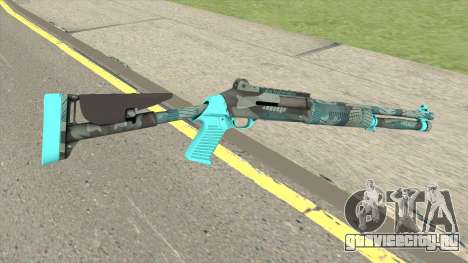 XM1014 Fractal Blue (CS:GO) для GTA San Andreas