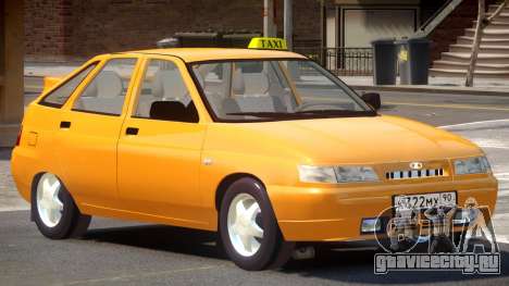 VAZ 2112 Taxi V1.0 для GTA 4