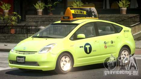 Toyota Prius 2 Taxi V1.3 для GTA 4