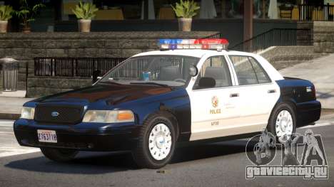 Ford Crown Victoria Police V1.2 для GTA 4
