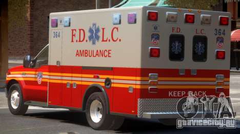 Ford F-350 Ambulance для GTA 4