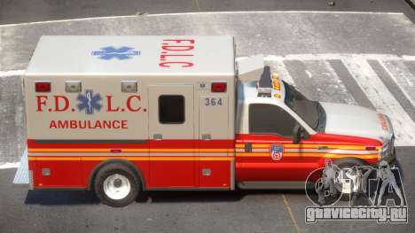Ford F-350 Ambulance для GTA 4