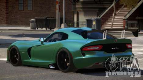 Dodge Viper GTS V1.1 для GTA 4