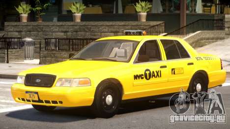 Ford Crown Victoria Taxi V1.1 для GTA 4