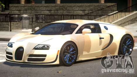 Bugatti Veyron 16.4 GT PJ1 для GTA 4