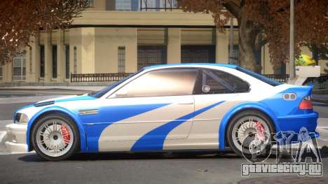BMW M3 GTR V1.0 для GTA 4