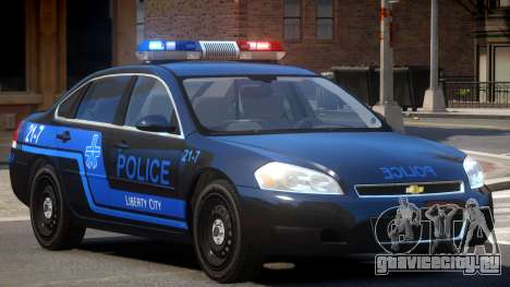 Chevrolet Impala Police V1.0 для GTA 4