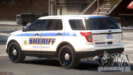 Ford Explorer Police V1.2 для GTA 4