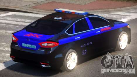 Ford Mondeo Police V1.0 для GTA 4