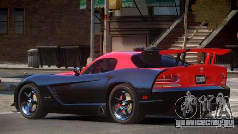 Dodge Viper SRT Spec V1.2 для GTA 4