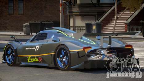 Pagani Zonda RS PJ4 для GTA 4