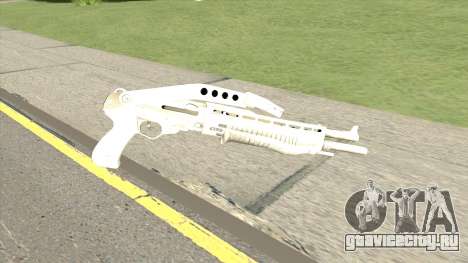 Combat Shotgun (White) для GTA San Andreas