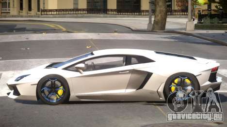 Lambo Aventador V1.0 для GTA 4