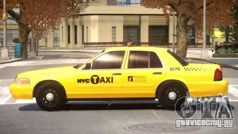 Ford Crown Victoria Taxi V1.1 для GTA 4