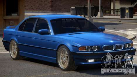 BMW 750i V1.0 для GTA 4