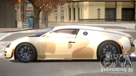 Bugatti Veyron 16.4 GT PJ1 для GTA 4