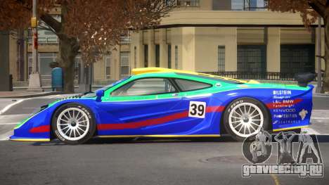 McLaren F1 GTR Le Mans Edition PJ3 для GTA 4