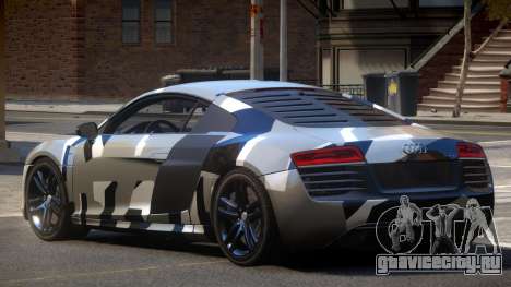 Audi R8 V10 GT PJ4 для GTA 4