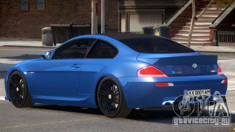 BMW M6 Coupe V1.0 для GTA 4