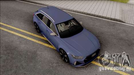 Audi RS6 C8 2020 для GTA San Andreas