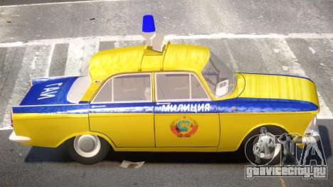 Moscvich 408 Police для GTA 4