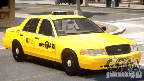 Ford Crown Victoria Taxi V1.1 для GTA 4