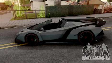 Lamborghini Veneno Roadster 2014 для GTA San Andreas