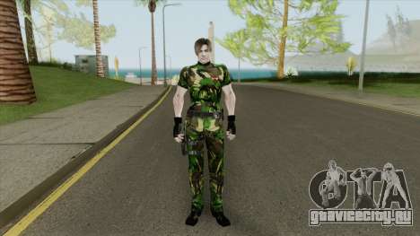 Leon Indonesian Army для GTA San Andreas
