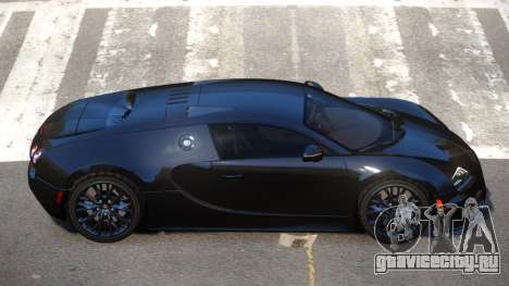 Bugatti Veyron 16.4 GT Black Edition для GTA 4