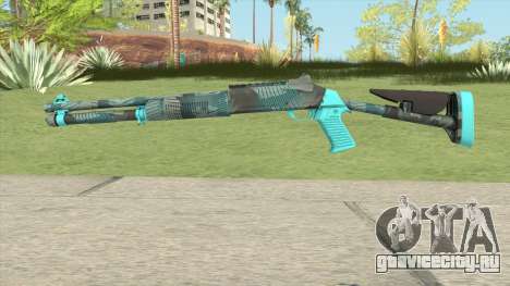 XM1014 Fractal Blue (CS:GO) для GTA San Andreas