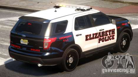 Ford Explorer Police V.0 для GTA 4