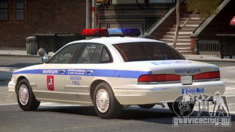 Ford Crown Victoria Police V1.0 для GTA 4