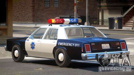 1987 Ford Crown Victoria Police V1.0 для GTA 4