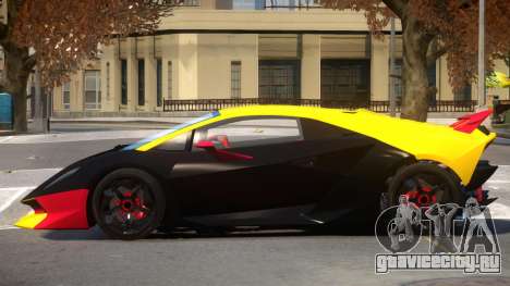 Lamborghini Sesto GT V1.0 PJ1 для GTA 4