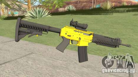 SG-553 Yellow (CS:GO) для GTA San Andreas