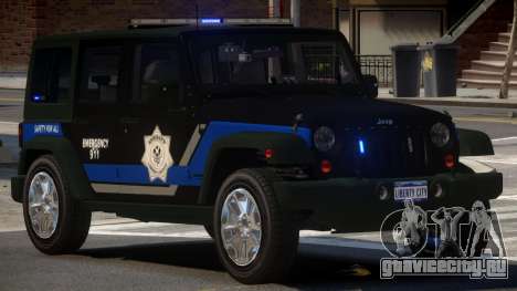 Jeep Wrangler Police V1.0 для GTA 4